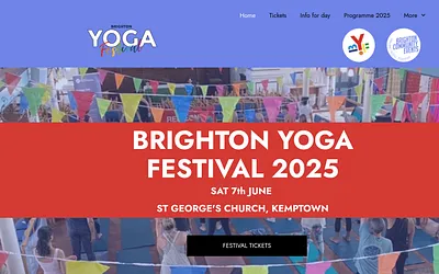 brightonyogafestival.com snapshot