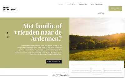 grootvakantiehuis.be snapshot