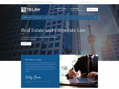 tblaw.ca snapshot