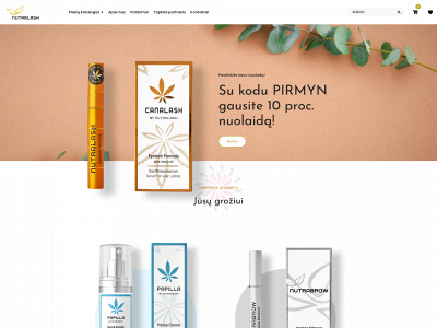 nutralash.lt snapshot