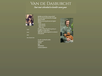 vandedasburcht.be snapshot