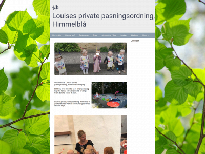 louisesprivatepasningsordning.dk snapshot