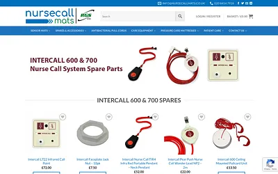 nursecallmats.co.uk snapshot