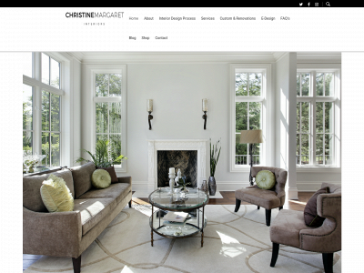 christinemargaretinteriors.com snapshot