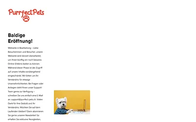 purrfect-pets.com snapshot