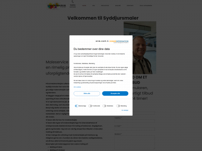 syddjursmaler.dk snapshot