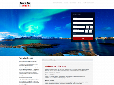 rentacar-tromso.com snapshot