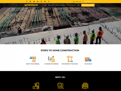 thikedaar.com snapshot