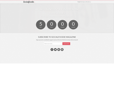 socialfoodie.ca snapshot