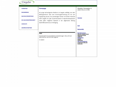 ciegahe.org snapshot
