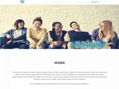 wiser.org snapshot