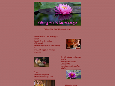 chiangmai-thai-massage.dk snapshot