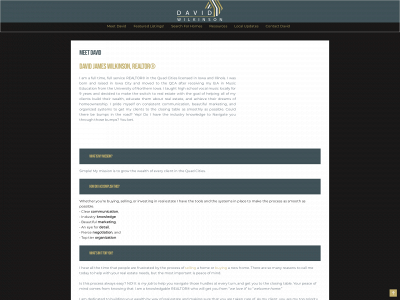 davidjwilkinson.com snapshot