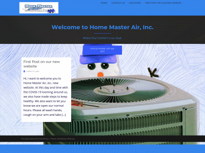 homemasterair.com snapshot