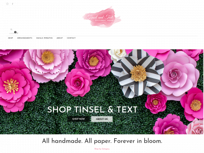 tinselandtext.com snapshot