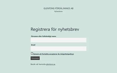 glentonsnews.se snapshot