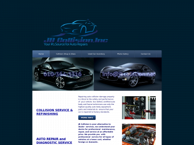 jbcollision.net snapshot