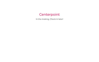 centerpoint-agency.com snapshot