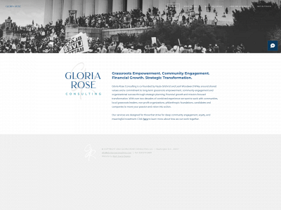 www.gloriaroseconsulting.com snapshot