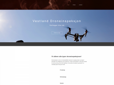 droneinspeksjon.com snapshot