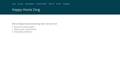 happyhomezorg.info snapshot
