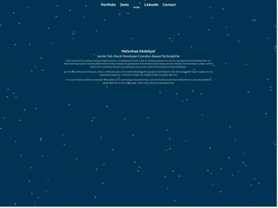 mehrshad.co.uk snapshot