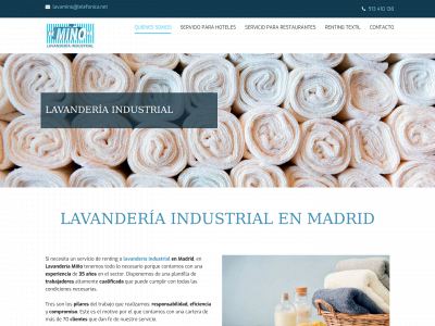 lavanderiaindustrialmino.com snapshot