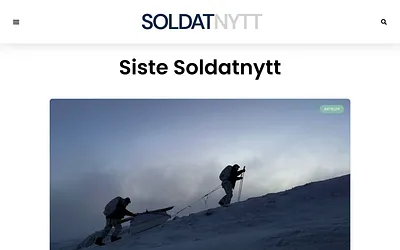 soldatnytt.no snapshot