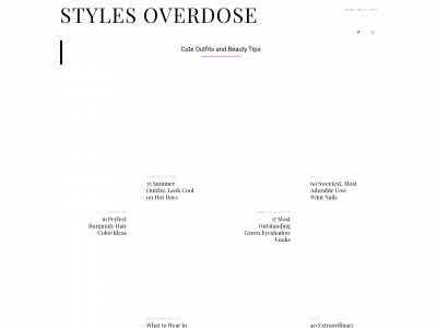 stylesoverdose.com snapshot