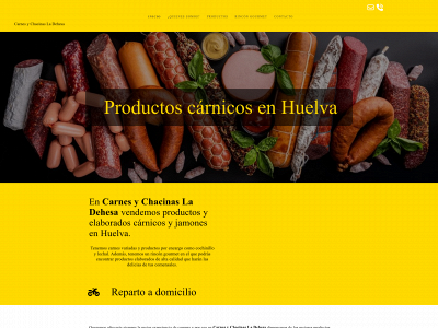 www.carnesychacinasladehesa.com snapshot