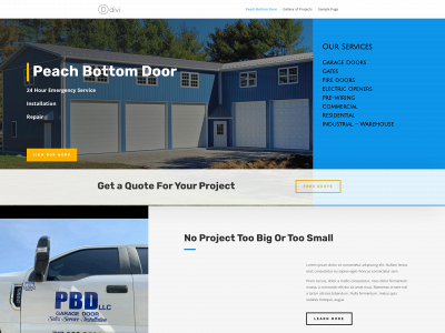 peachbottomdoor.com snapshot