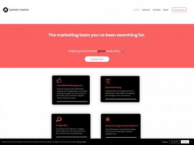 operatecreative.com snapshot