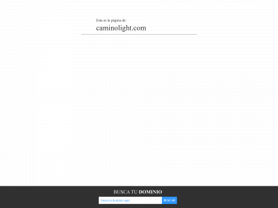 caminolight.com snapshot