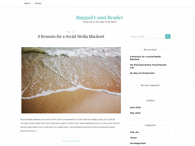 ruggedcoastreader.com snapshot