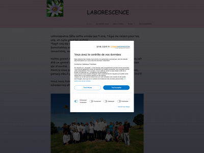 laborescence.fr snapshot
