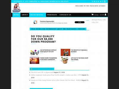 franchisejunkies.com snapshot