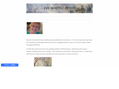 www.evewhittleartist.co.uk snapshot
