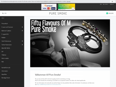 puresmoke.se snapshot