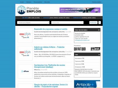 planete-emplois.com snapshot