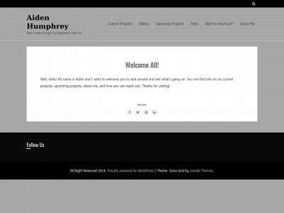 theaidenhumphrey.com snapshot