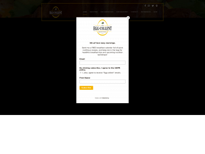 eggcellentcompany.com snapshot