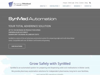synergiemedicale.com snapshot