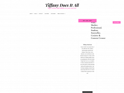 tiffanydoesitall.com snapshot