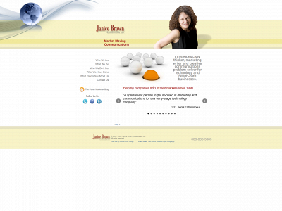 janicebrown.com snapshot