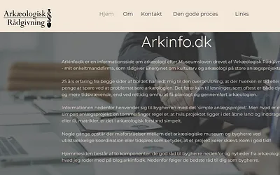 arkinfo.dk snapshot