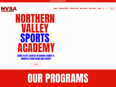 northernvalleysportsacademy.com snapshot