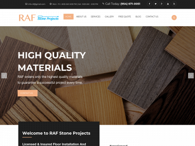 rafprojects.com snapshot