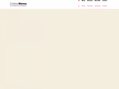 cristina-manea-econ.com snapshot