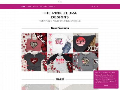 thepinkzebra2011.com snapshot
