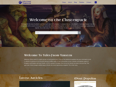 talesfromtarster.com snapshot